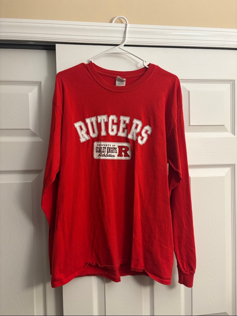 Gildan Red Ultra Cotton Crewneck Shirt